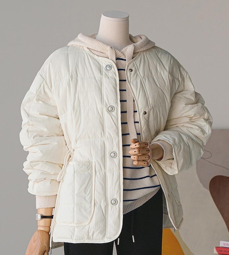 디루다 오리털 경량 패딩