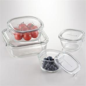 이와키 내열유리 오븐글라스 반찬통 세트 4P