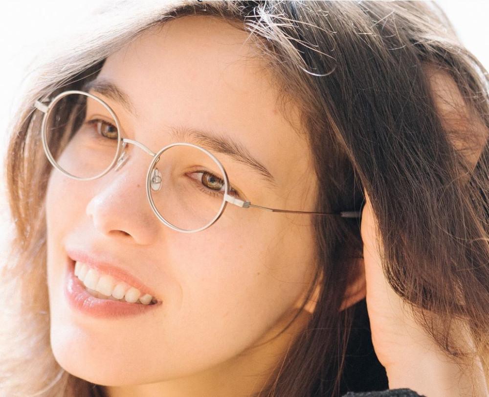 가볍고 편한 원형 안경 애쉬크로프트 프랙탈 티타늄 안경 아시안핏 주)커맨더나인