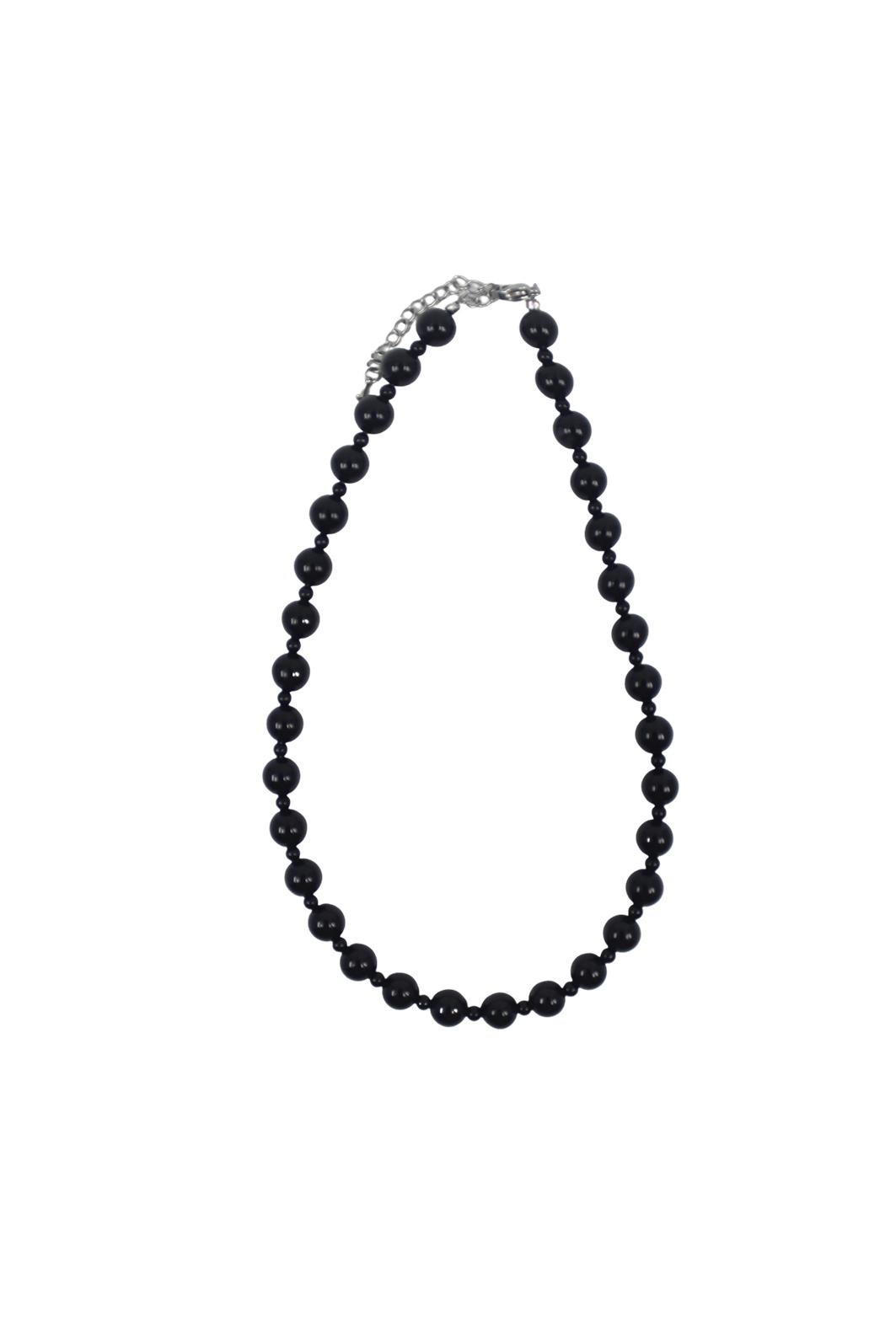 紅煙 채운옥 볼드 choker (Black/Blue)