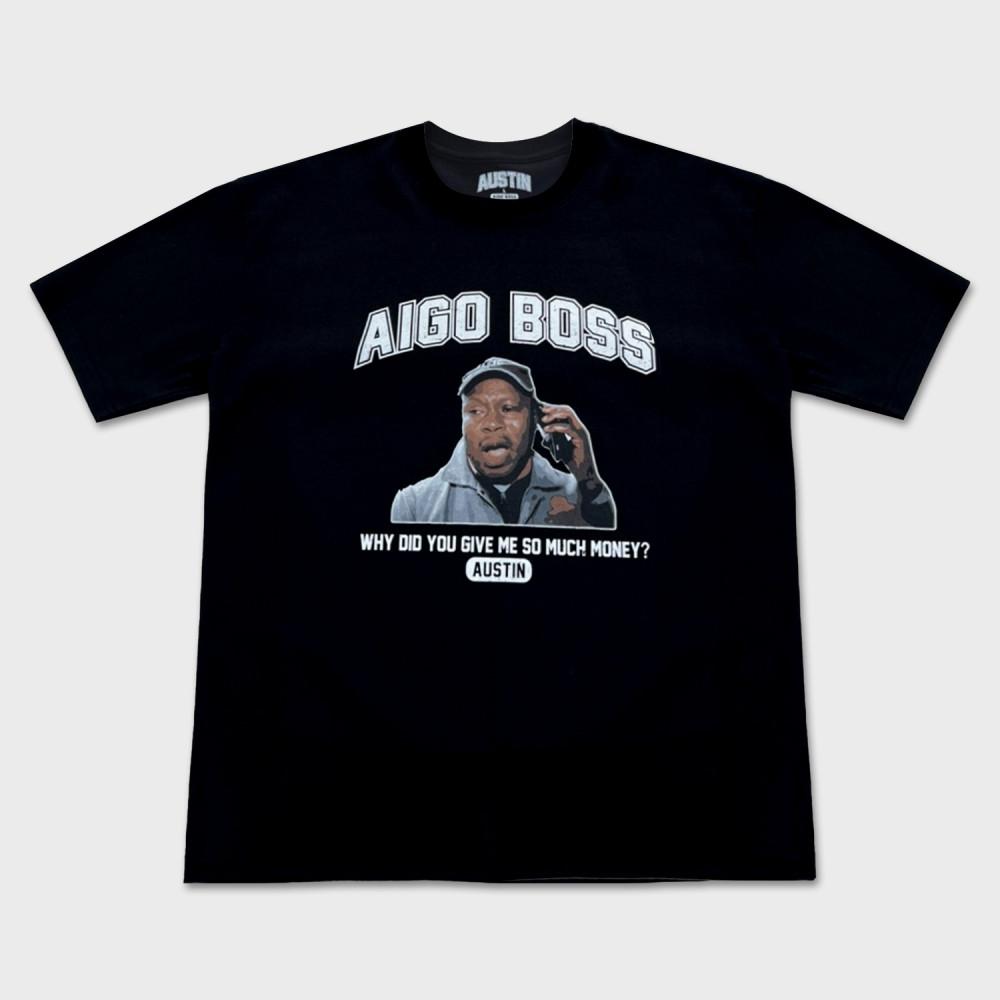 aigoboss 아이고보스 오스틴 반팔 티셔츠 오버핏