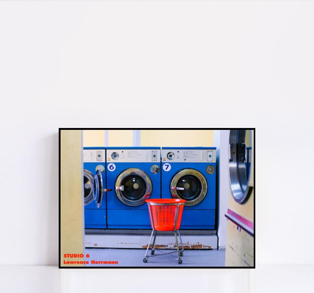 ART POSTER #390 STUDIO6 컬러 블루 레드 포인트 오브제 사진 포스터 중문 복도 거실 안방 콘센트 벽 가리개 액자