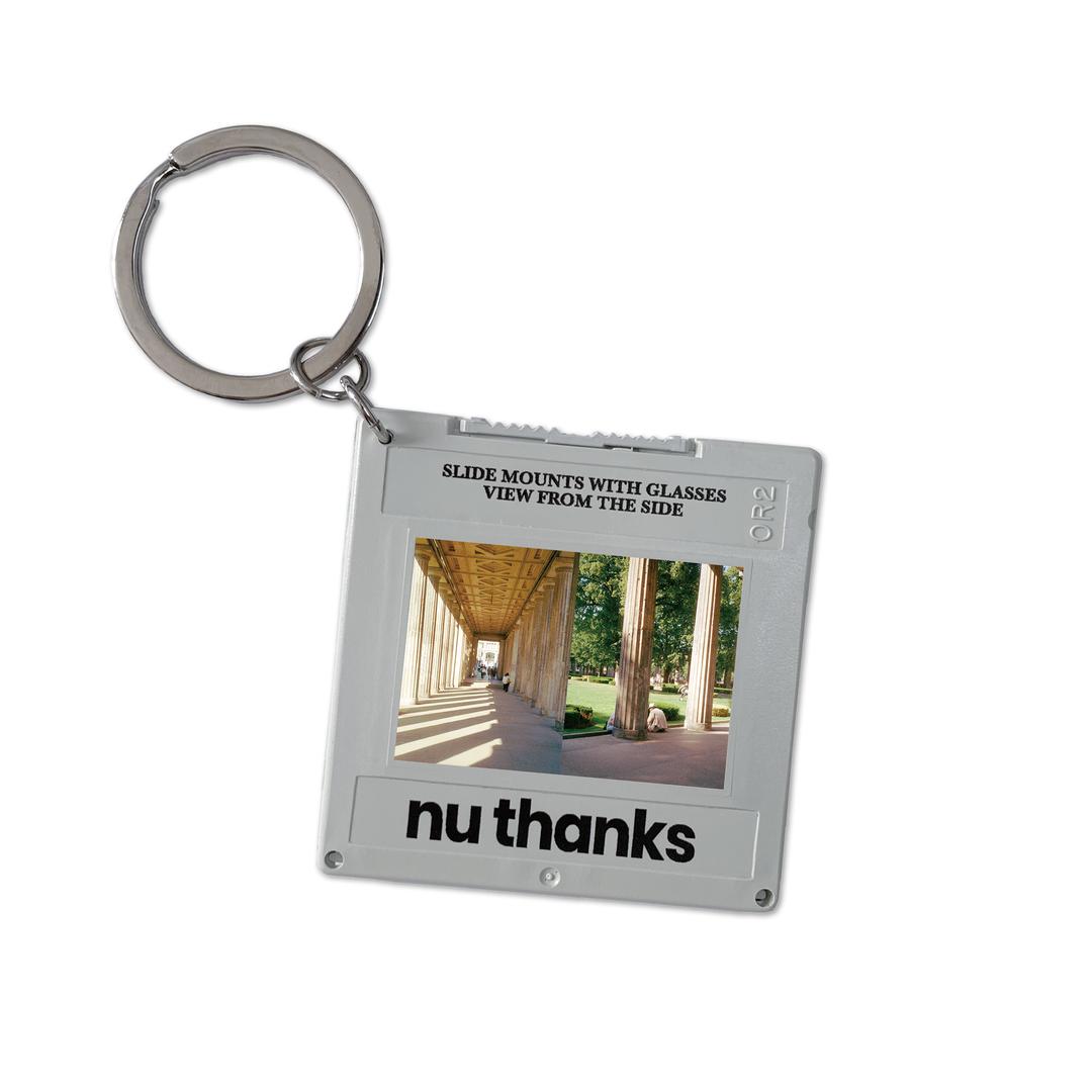 [누땡스] 슬라이드 마운트 키링 Slide mount keyring_Half and Half