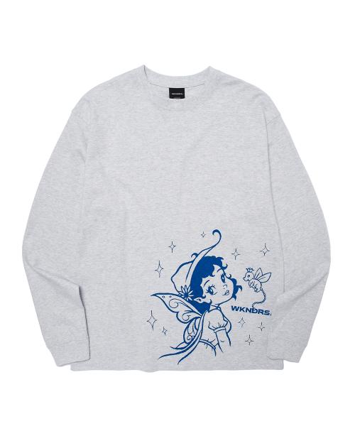 FAIRY LS T-SHIRT (L.GREY)