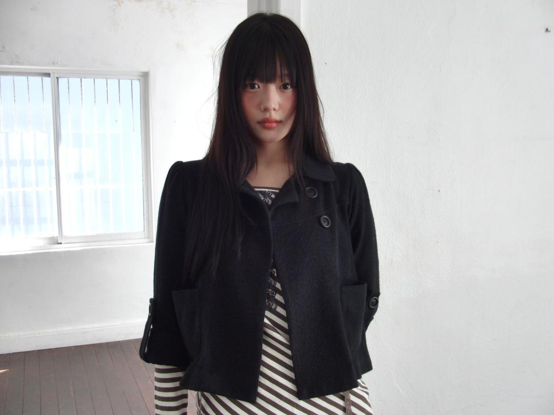 Popo cardigan jk, black