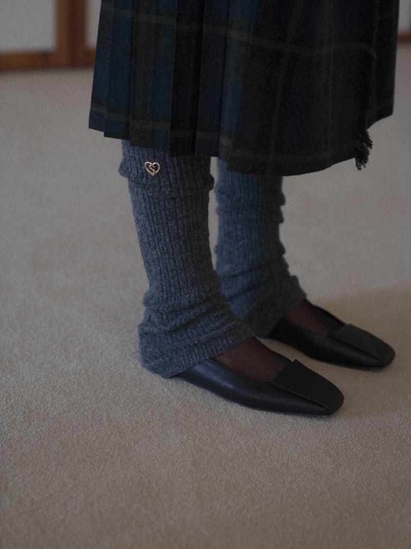 Cassie Knit Warmer Charcoal