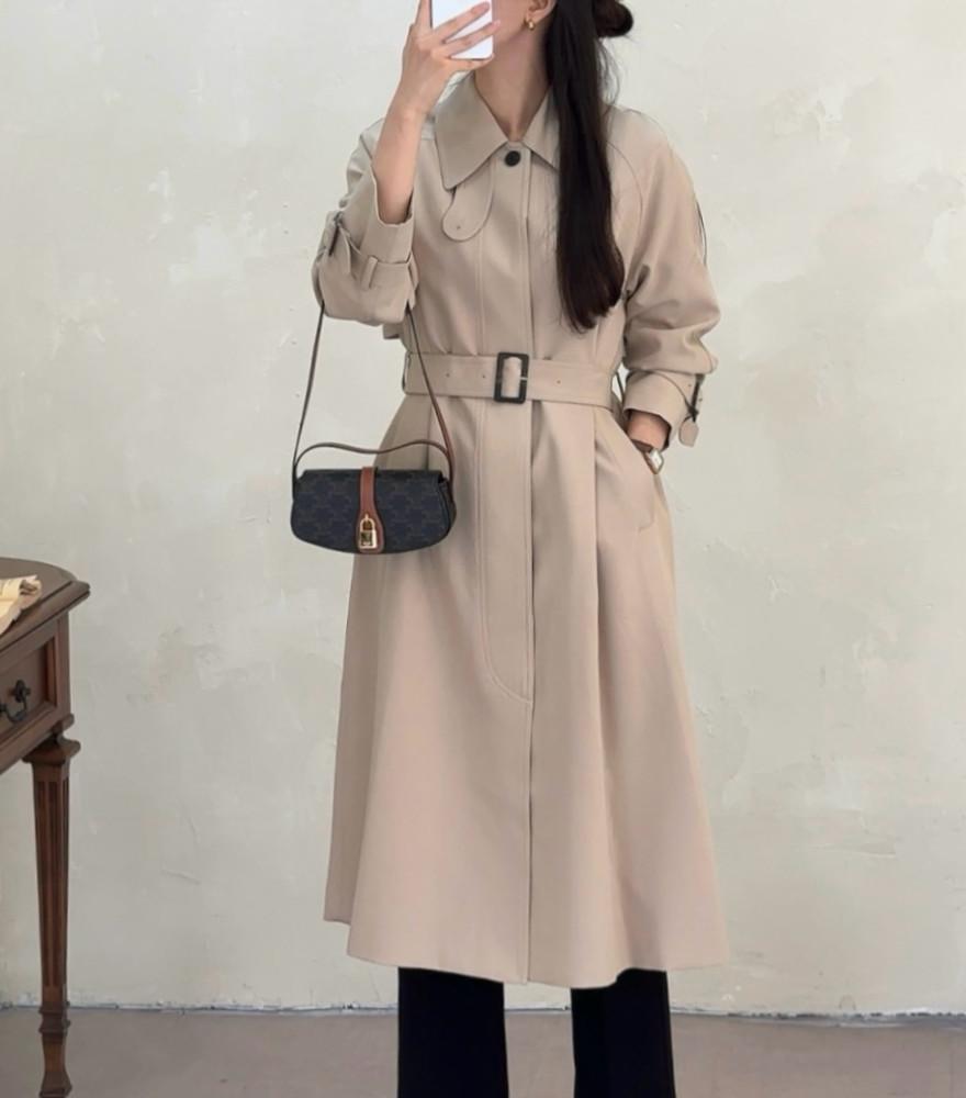 [9/12일까지 10%할인/하이퀄리티]셀리 트렌치코트(2color)