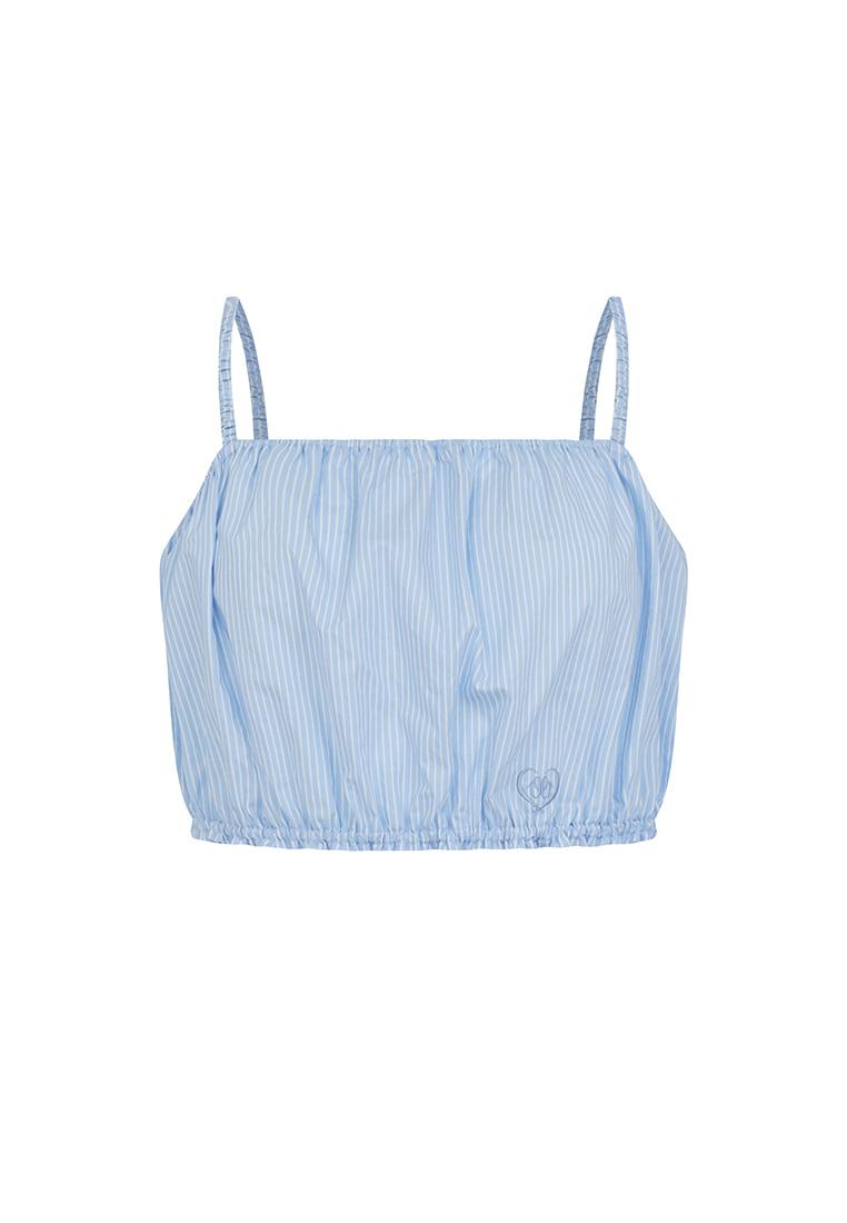 HEART LOGO TUBE TOP_STRIPE