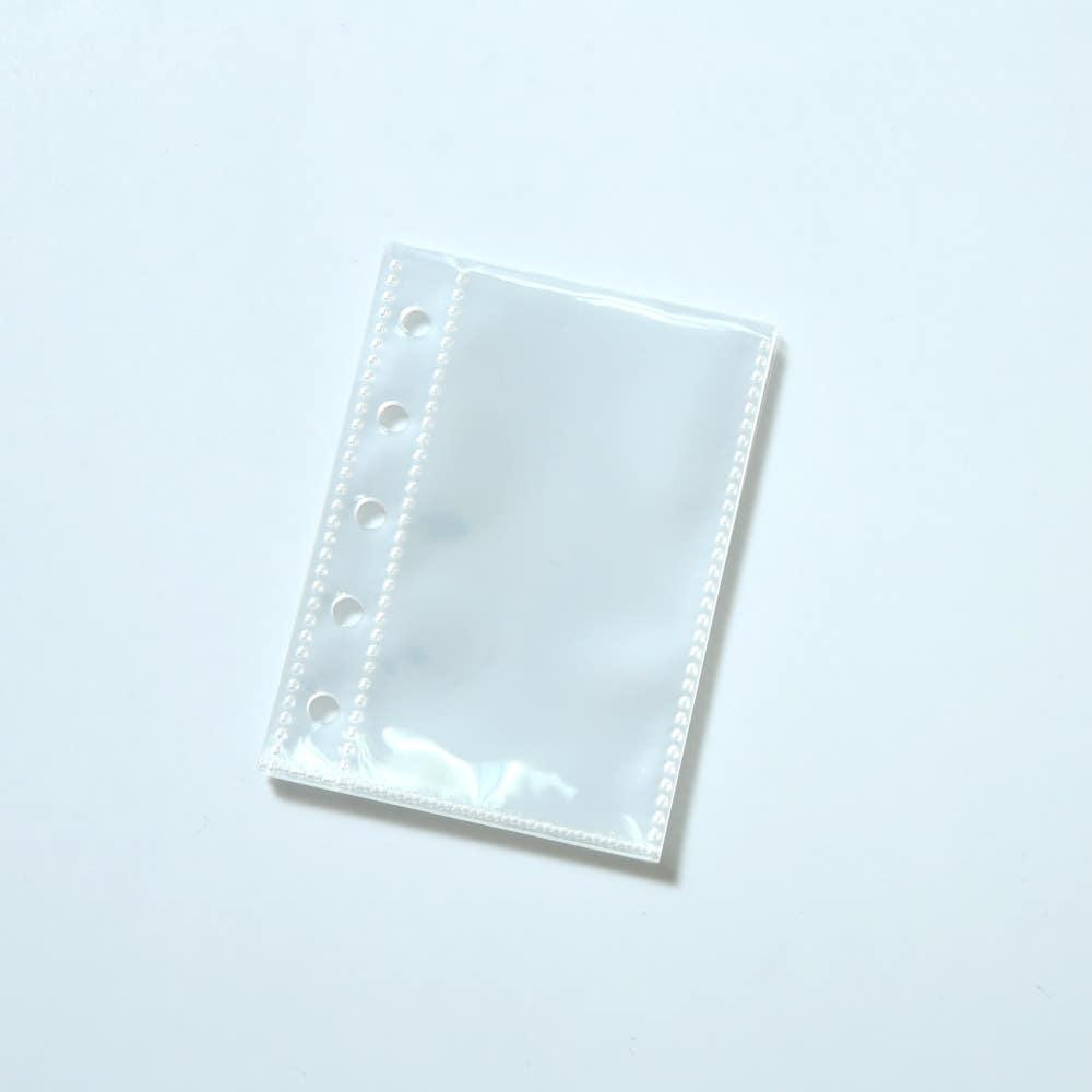 M5 5공 다이어리 비닐 속지 파일 내지 미니 1단 10장
