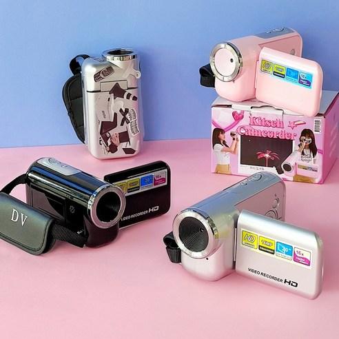 빈티지 레트로 캠코더 디토 Y2K 비디오 소형 미니 카메라 - 캠코더 | 쿠팡