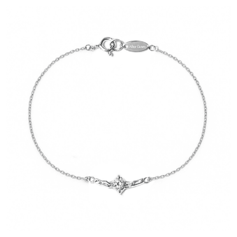 TWIG GEMSTONE CHAIN BRACELET