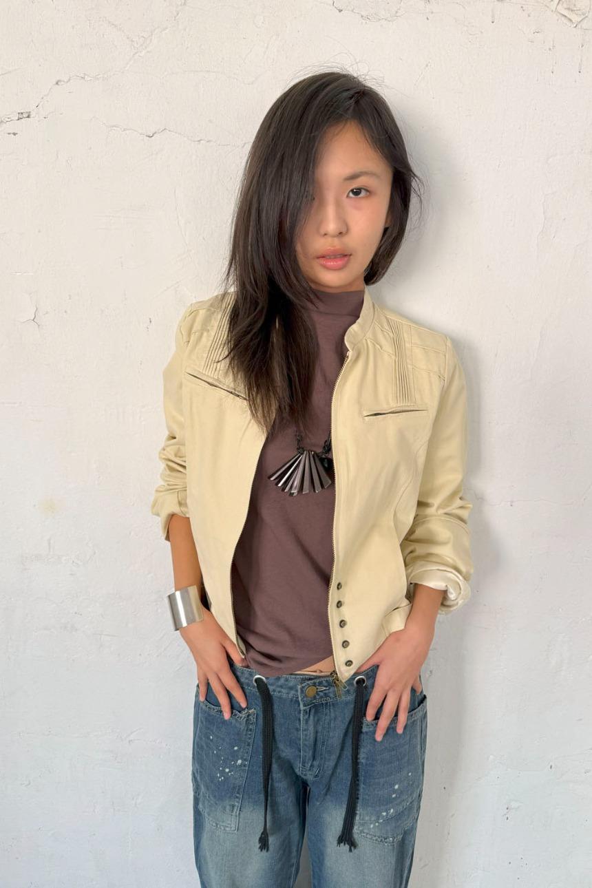 timeless crop jacket (2color)