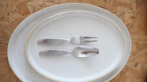 Lilt Dessert Fork & Spoon