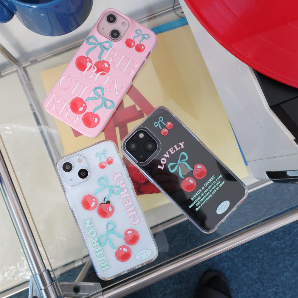 리본체리 젤하드케이스/하드케이스/카드하드케이스