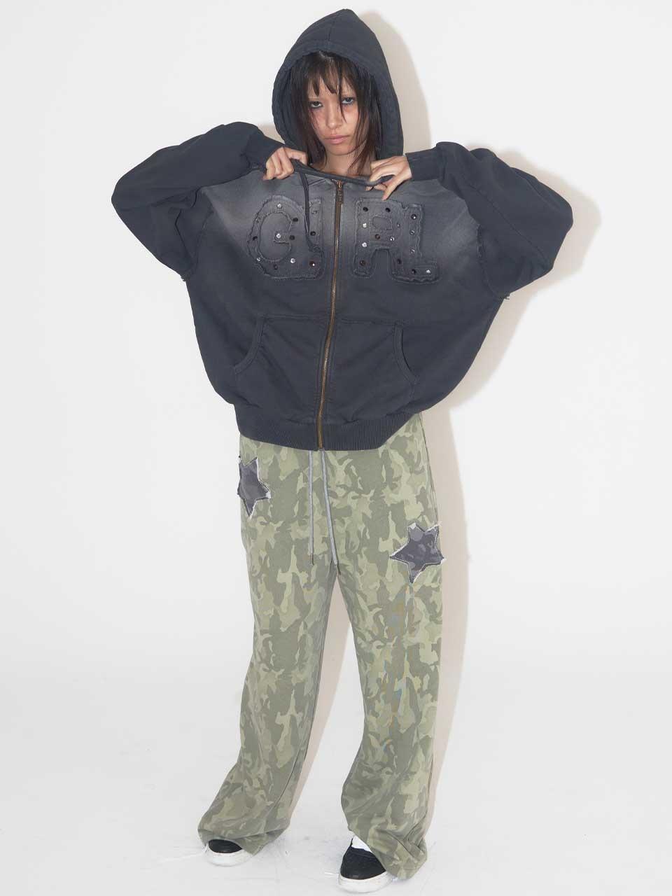 [10월 10일 예약배송] CAMO BIG SWEATPANTS