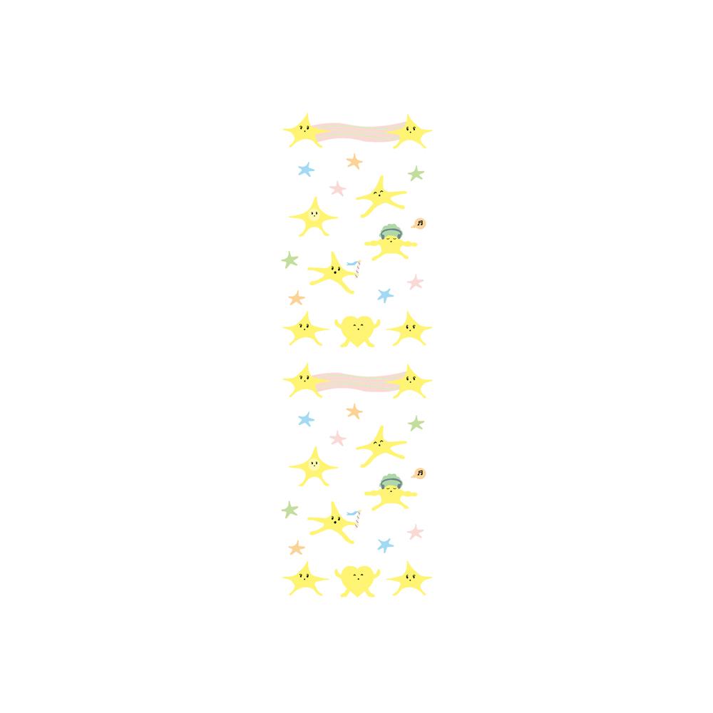 Seal sticker (dancing star)