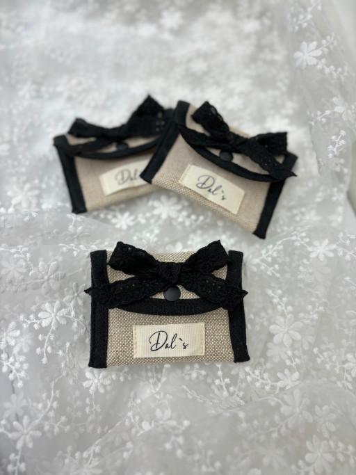 리본황마카드지갑