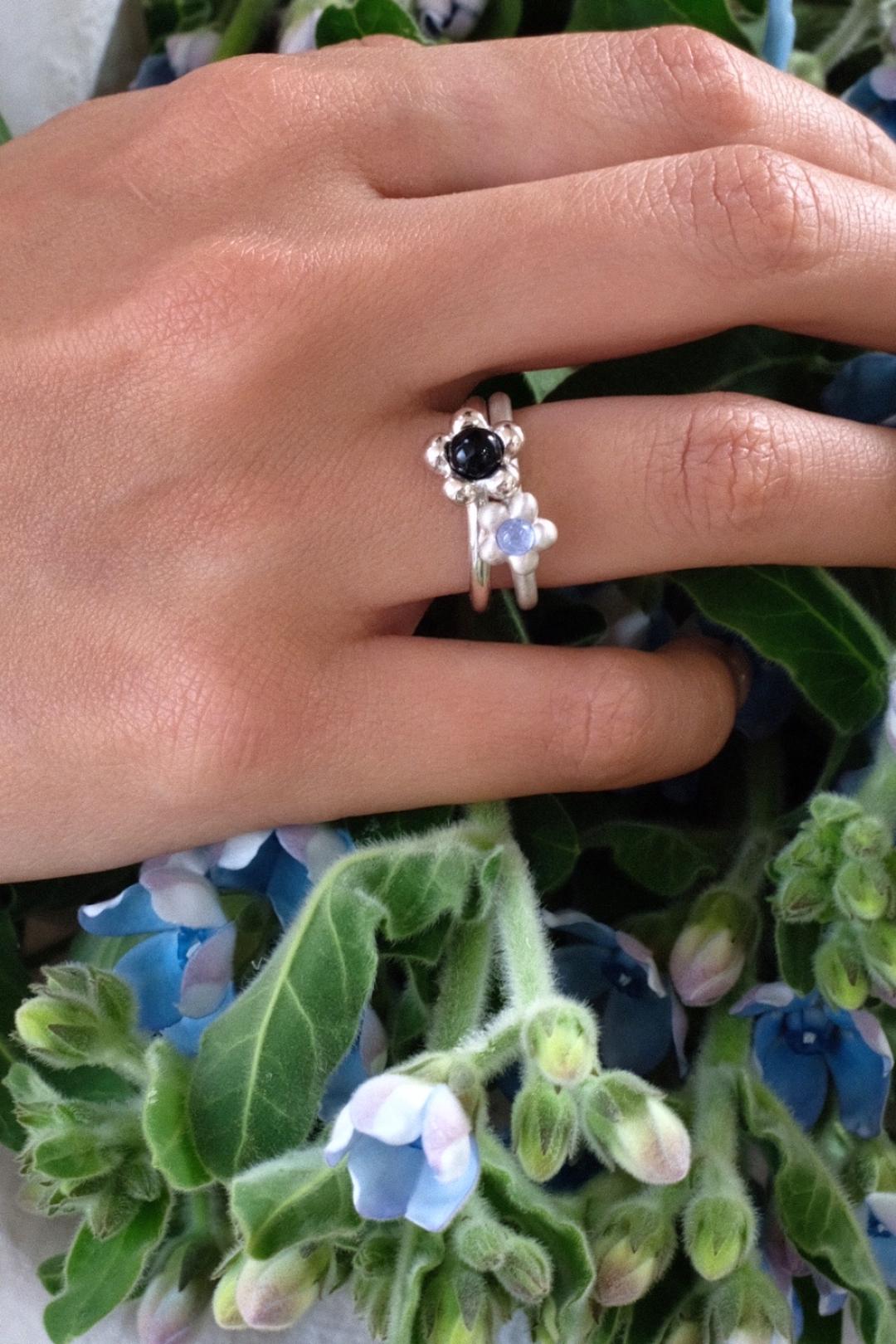 Zinnia rings (set) 1