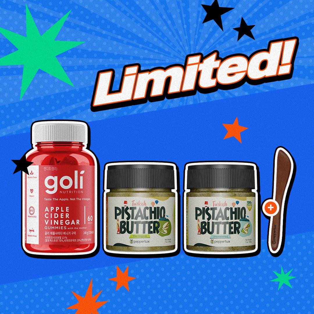 LIMITED! 💗썸머썸머 시크릿 특가💚 골리X페퍼툭스 SET 🎁한정 우드나이프 증정🍯