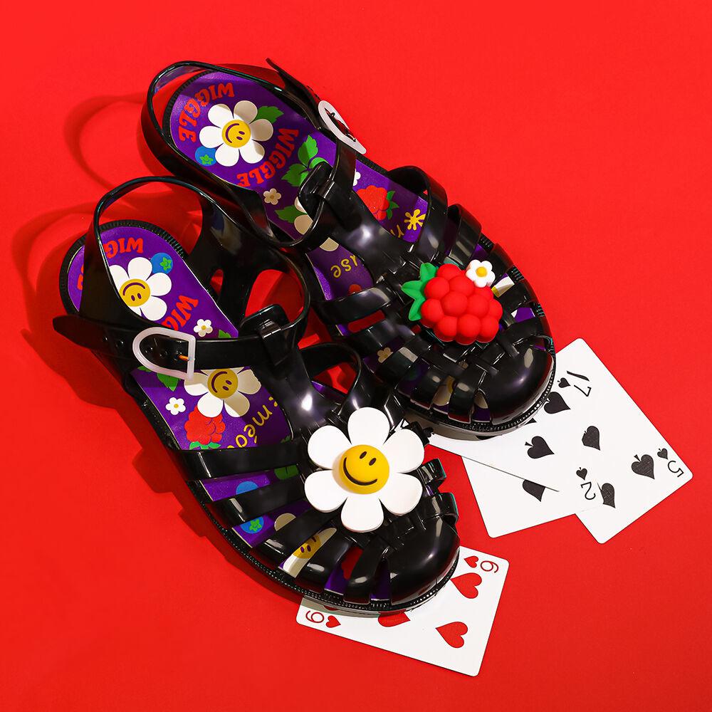 메듀즈 X 위글위글 Womens SUN - BLACK