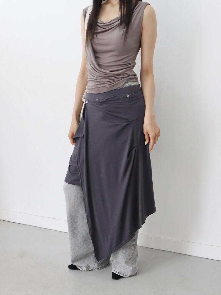 랩쳐 SHINE-ON SKIRT (2COLOR)