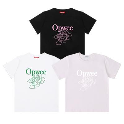 오프위 [BEST💚]로지 레귤러핏 반팔티 / 기본핏 캐쥬얼 봄 가을 데일리룩 세미크롭 쫀쫀 레이어드 이너 여행룩 휴가룩 바캉스 반소매