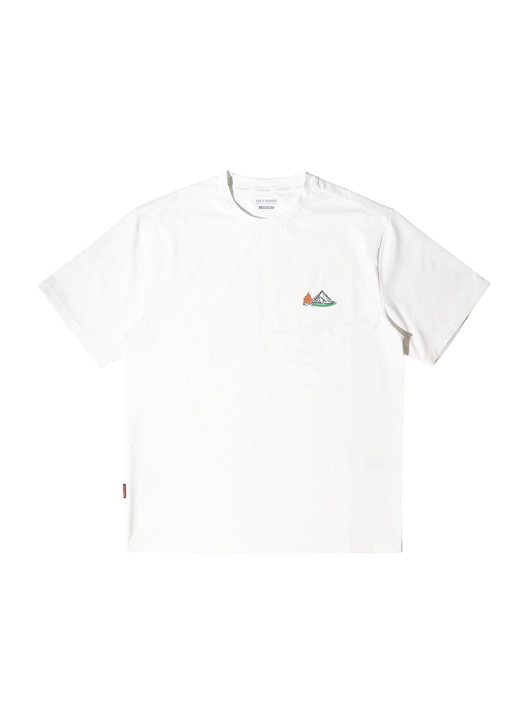 OHC Ready to Camp Graphic T-shirt - White