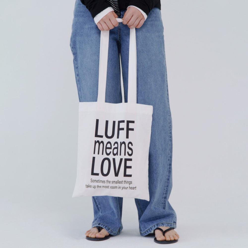 LUFF 러프 코튼백 러브 3color