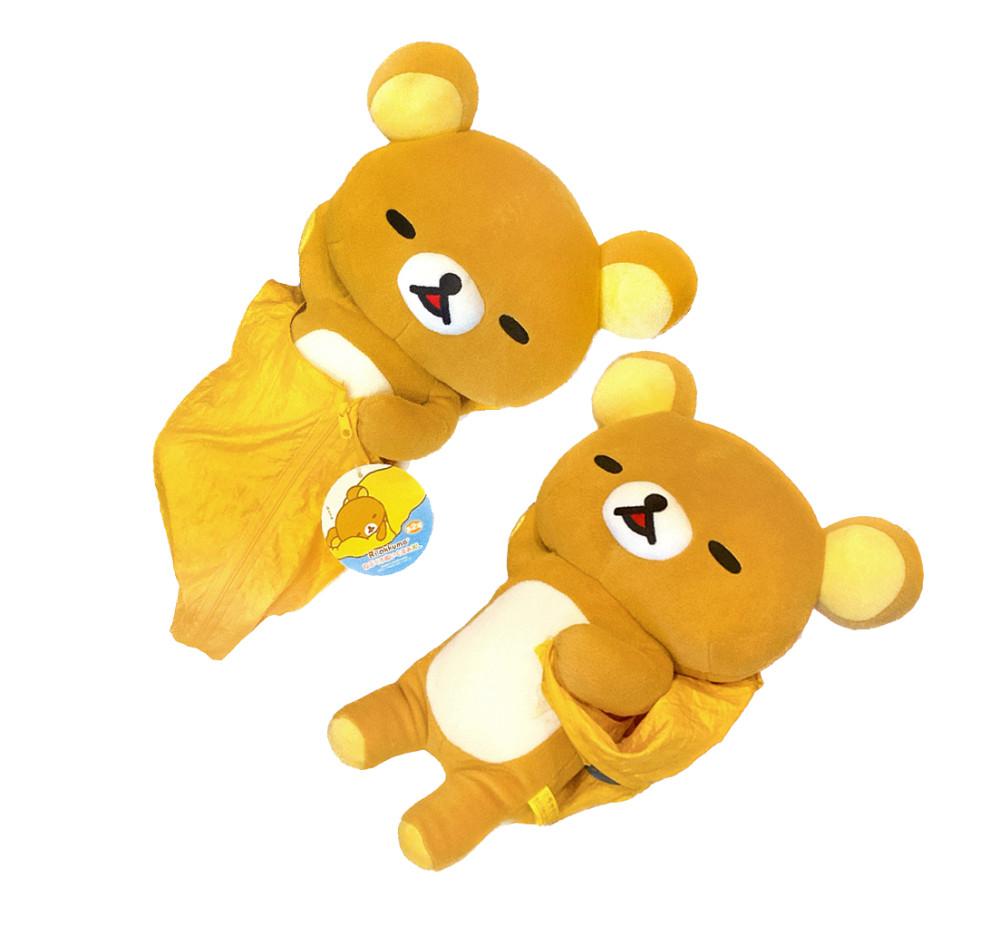 잠자는 리락쿠마 침낭 인형 XL