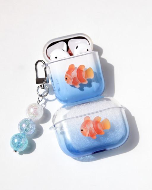 물고기 에어팟/프로 케이스/트윙클키링