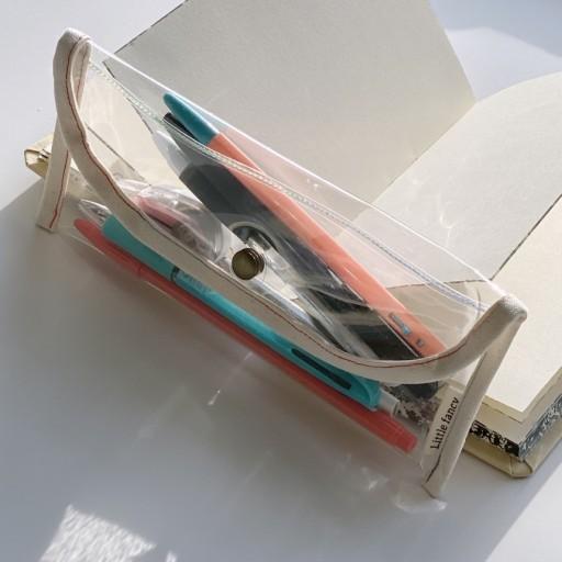 PVC 투명 펜슬 케이스