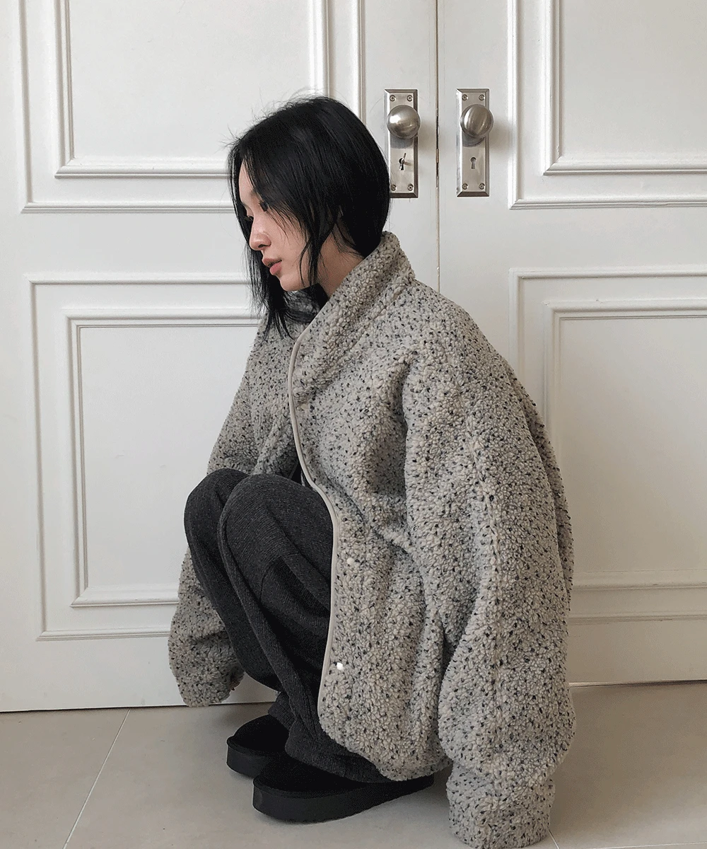 힛텐 덤플 유니섹스 오버핏 점퍼