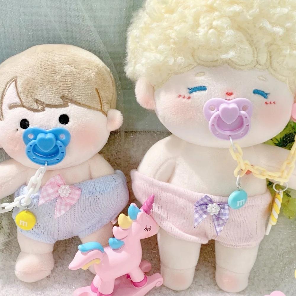 15cm 20cm 인형옷 쪽쪽이 공갈젖꼭지 아이돌인형 무속성인형 소품 악세사리