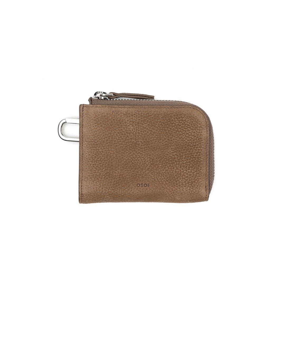 HALF WALLET [NUBUCK BROWN]