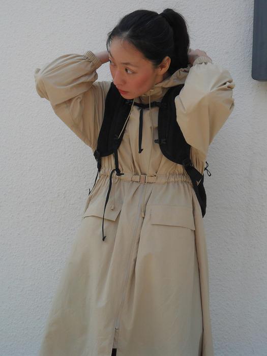 [City Outdoor] Lightweight Hooded Trench Coat