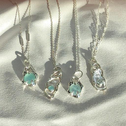 [천연석] Cologne Necklace ✨