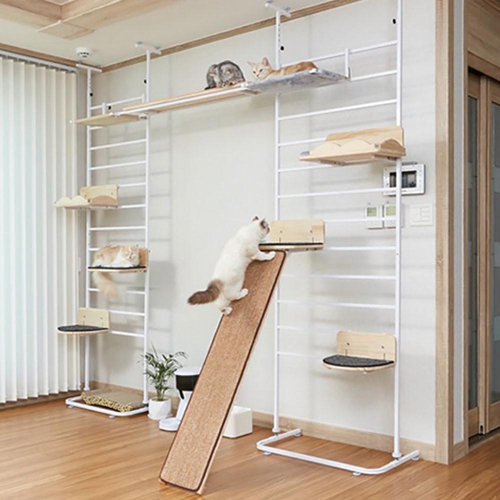 세이펫 DIY 철제 캣타워 슬라이드 브릿지 추가 가능