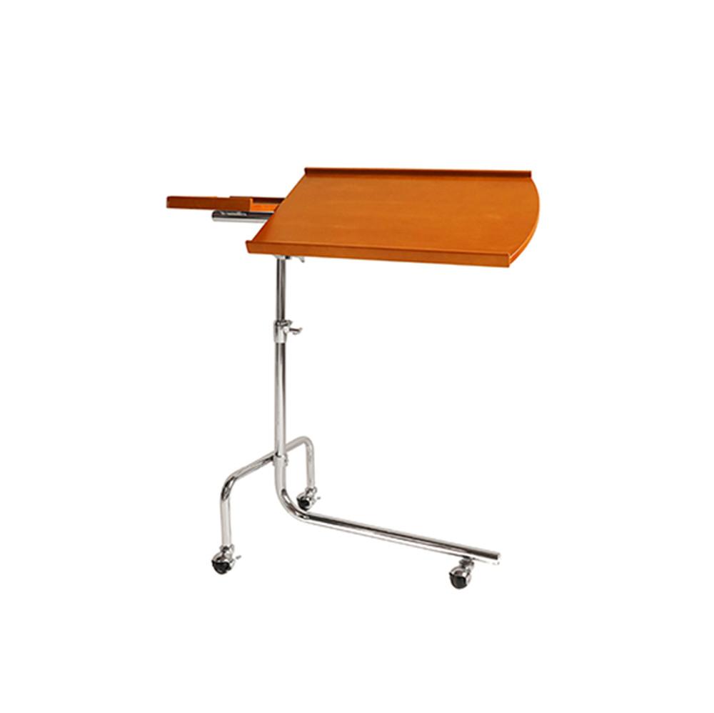 셀렉티드커스텀 바퀴달린 이동식 원목 사이드테이블 각도 높이조절 악보 보면대