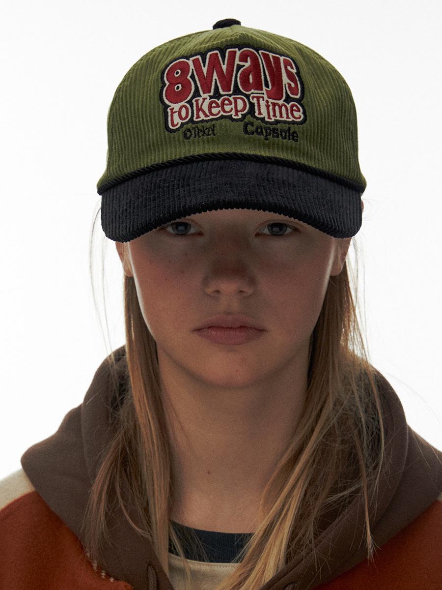 8ways Cap Green