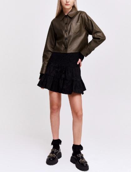 램스킨 셔츠 자켓