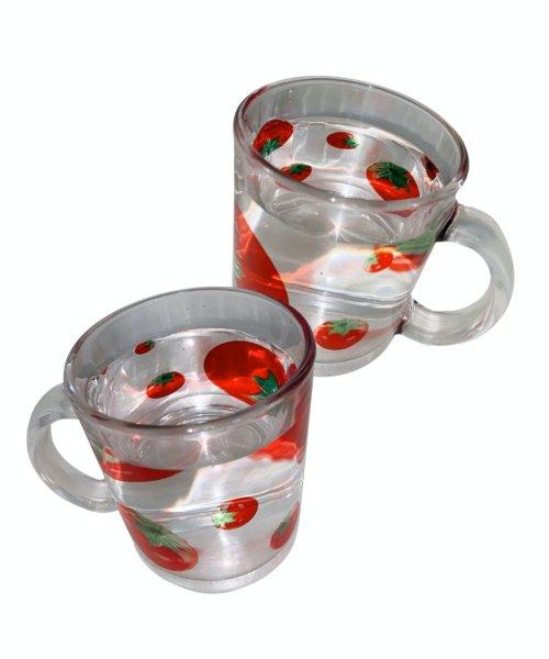 토이 토마토 글라스 머그 (유광)