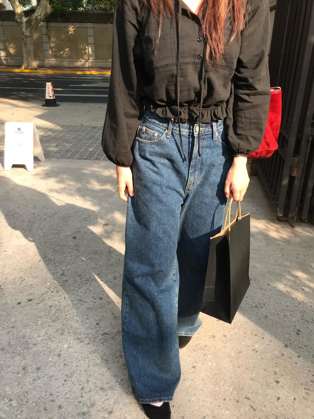 boyfriend denim pants