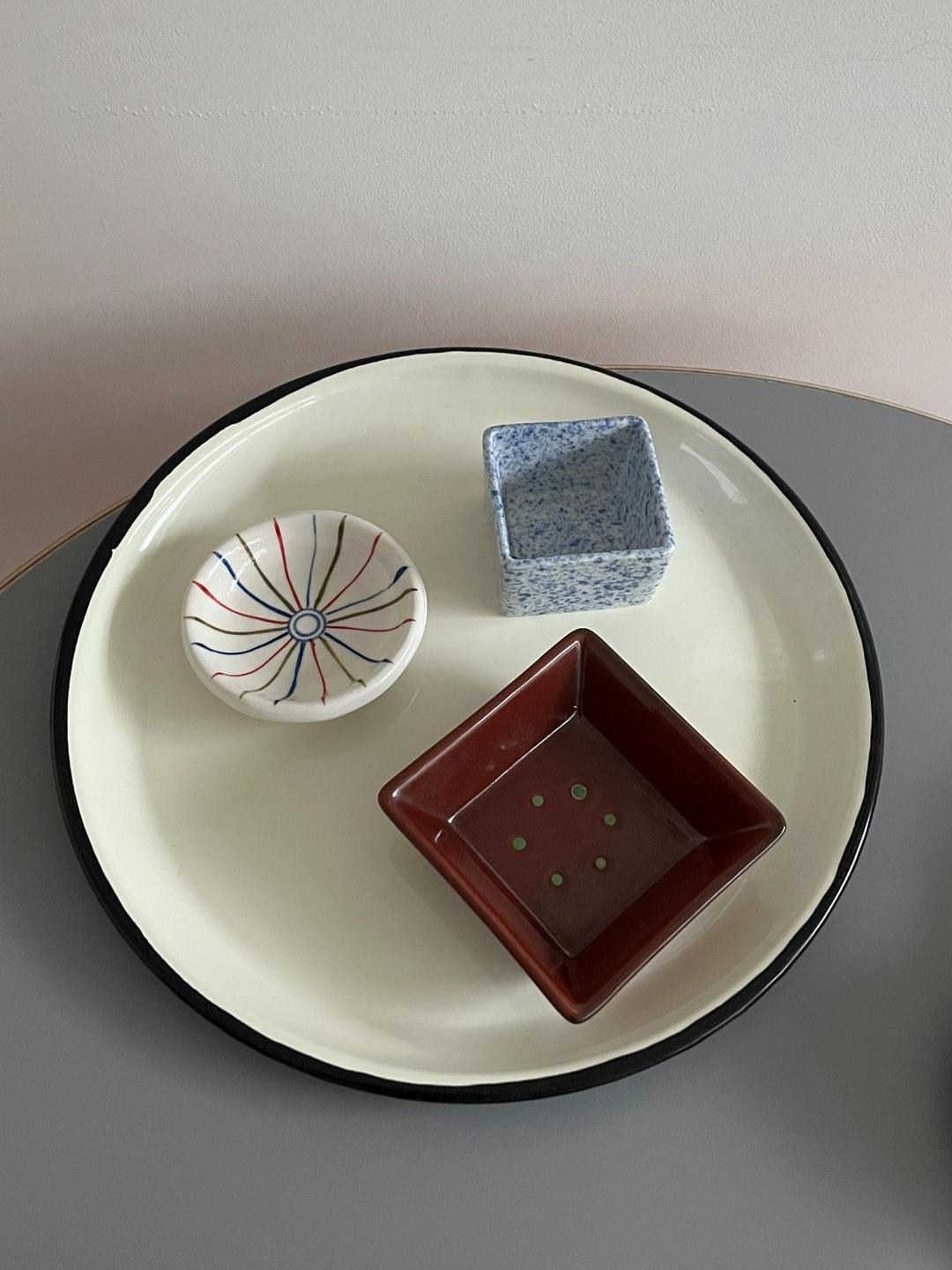(재입고)RETRO SMALL PLATE( 3 TYPES)