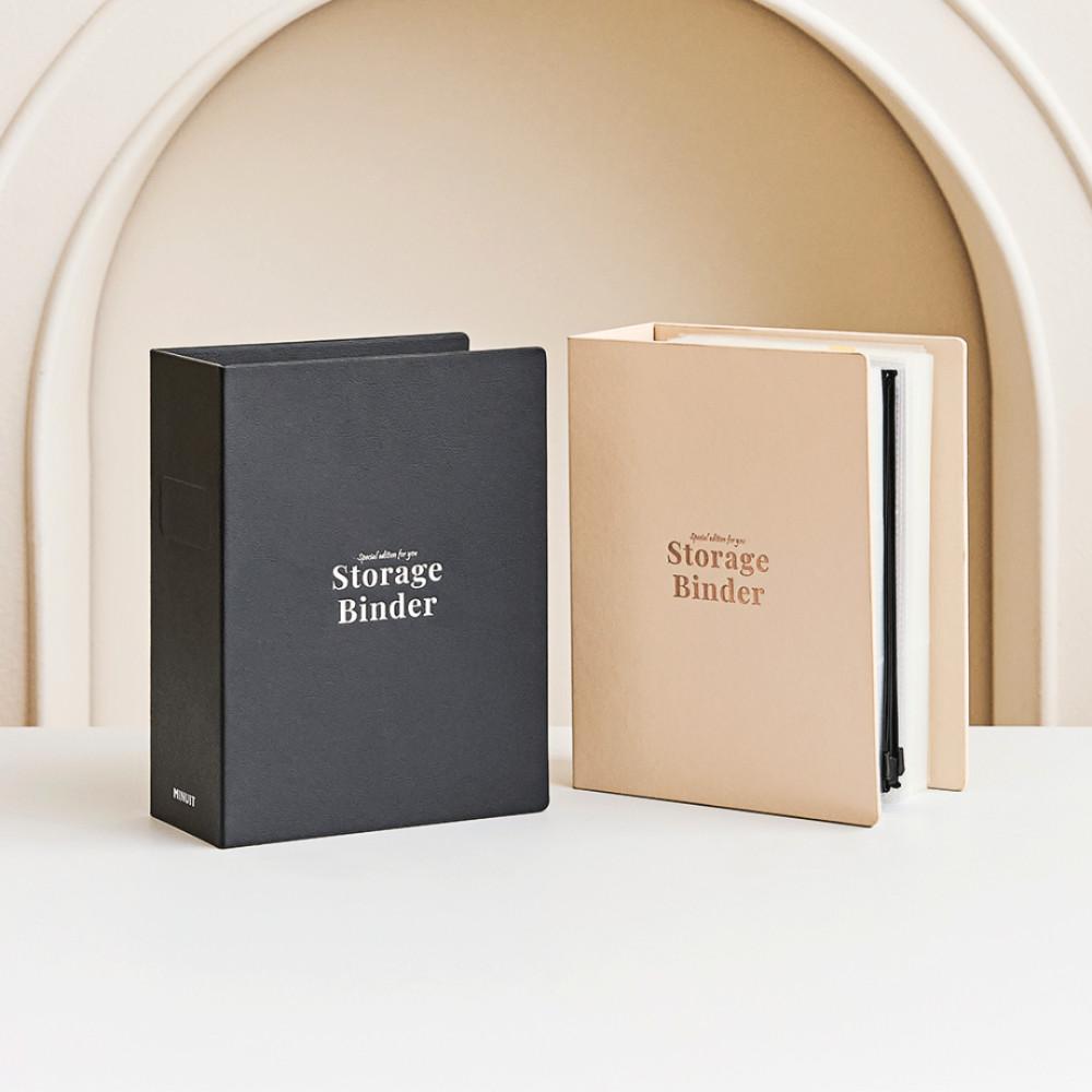 미뉴잇 스토리지 바인더 6공 호환 A5