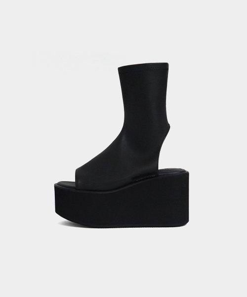 23SS M2301 Nu Mono Platform Open Boots Sandals