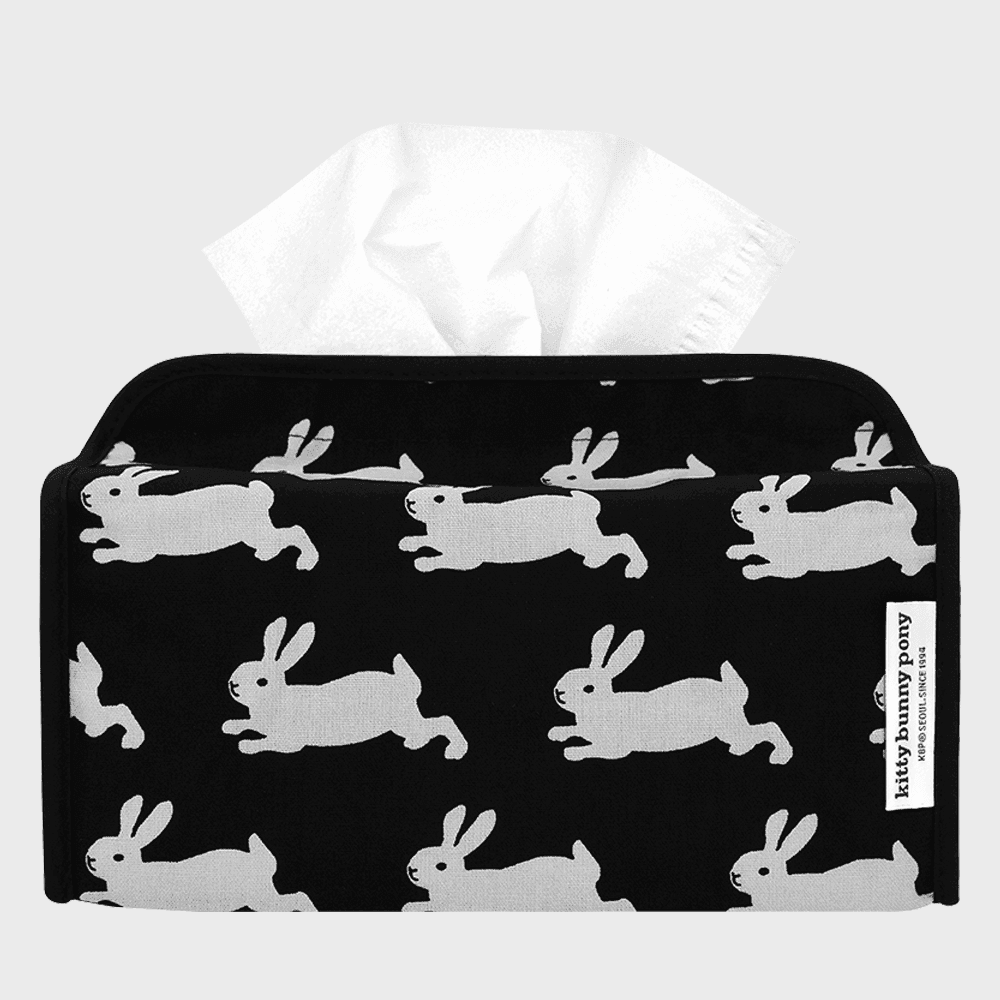 해피 버니 티슈 커버