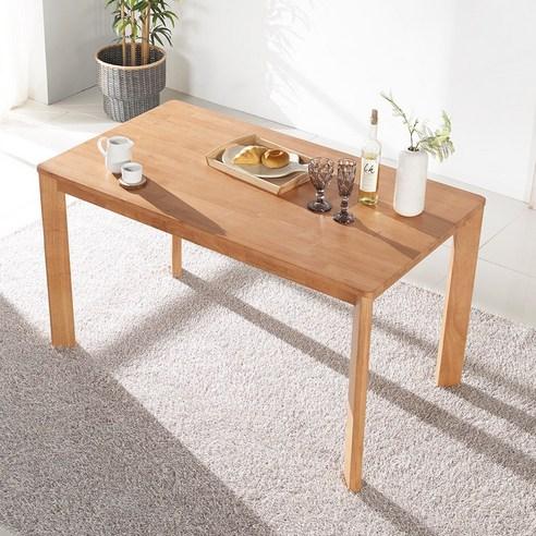 하이목스 원목 4인식탁 가정용 카페용 업소용 4종