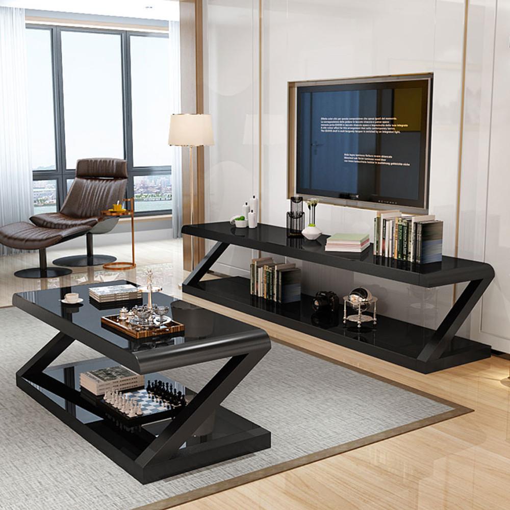 아우스 DT 강화유리 Z 모던 거실장 TV다이 진열장 티비다이 1400 1700