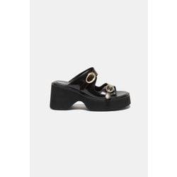 Buckle slide sandal(brown) DG2AM25015BRN