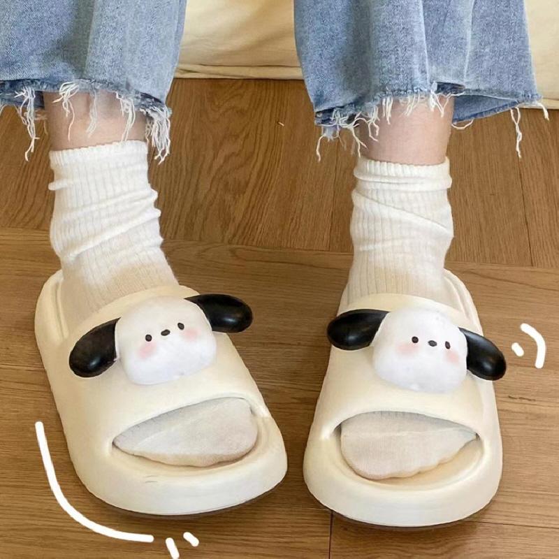 댕댕이 층간소음 무소음 구름 거실화 실내화 슬리퍼